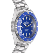 Oceaneva Deep Marine Explorer II Automatic 1250M Pro Diver Blue Limited Edition - Watches.com - BLII200BLST