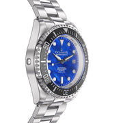 Oceaneva Deep Marine Explorer II Automatic 1250M Pro Diver Blue Mother Of Pearl Limited Edition - Watches.com - BKII200BLMOPST