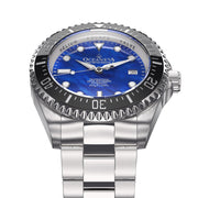 Oceaneva Deep Marine Explorer II Automatic 1250M Pro Diver Blue Mother Of Pearl Limited Edition - Watches.com - BKII200BLMOPST