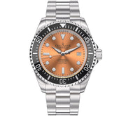 Oceaneva Deep Marine Explorer II Automatic 1250M Pro Diver Copper Burst - Watches.com - BKII200SLST