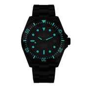 Oceaneva Deep Marine Explorer II Automatic 1250M Pro Diver Gray Black IP Limited Edition - Watches.com - BKIIGMG - BKIP