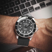 Oceaneva Deep Marine Explorer II Automatic 1250M Pro Diver Gunmetal Gray Limited Edition - Watches.com - BKII200GMGST