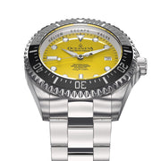 Oceaneva Deep Marine Explorer II Automatic 1250M Pro Diver Yellow Limited Edition - Watches.com - BKII200YLST