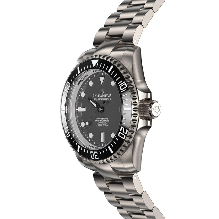 Oceaneva Deep Marine Explorer II Pro Diver Titanium Gray Limited Edition