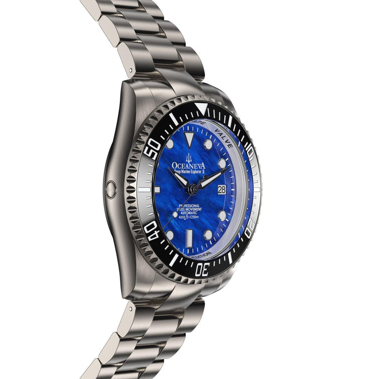 Oceaneva Deep Marine Explorer II Titanium Blue Limited Edition