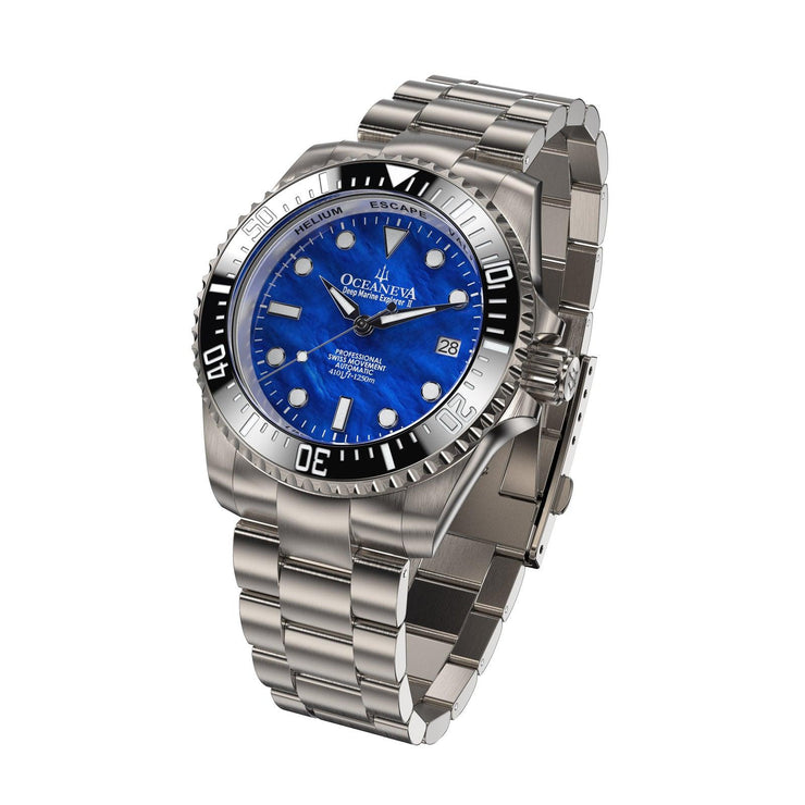 Oceaneva Deep Marine Explorer II Titanium Blue Limited Edition