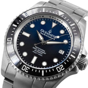 Oceaneva Deep Marine Explorer II 1250M Titanium Automatic Blue Black