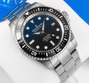 Oceaneva Deep Marine Explorer II 1250M Titanium Automatic Blue Black