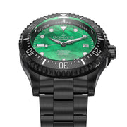 Oceaneva Deep Marine Explorer III Automatic 3000M Pro Diver Black Green Mother Of Pearl Limited Edition - Watches.com - BKIIIGRMP200BK