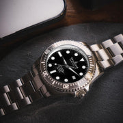 Oceaneva Deep Marine Explorer III Automatic 3000M Pro Diver Black Limited Edition - Watches.com - STIIIBK200ST