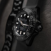 Oceaneva Deep Marine Explorer III Automatic 3000M Pro Diver Black Mother of Pearl Limited Edition - Watches.com - BKIIIBKMP200BK