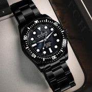 Oceaneva Deep Marine Explorer III Automatic 3000M Pro Diver Black Mother of Pearl Limited Edition - Watches.com - BKIIIBKMP200BK