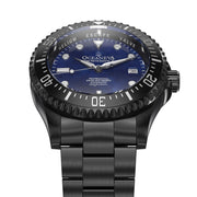 Oceaneva Deep Marine Explorer III Automatic 3000M Pro Diver Black Navy Mother Of Pearl Limited Edition - Watches.com - BKIIINBMP200BK