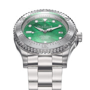 Oceaneva Deep Marine Explorer III Automatic 3000M Pro Diver Green Mother Of Pearl Limited Edition - Watches.com - STIIIGRMP200ST