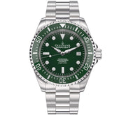 Oceaneva Men's Deep Marine Explorer II 1250M Pro Diver Automatic All Green