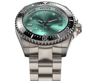 Oceaneva Deep Marine Explorer II 1250M Titanium Automatic Aquamarine Burst Limited Edition