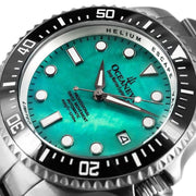 Oceaneva Deep Marine Explorer II 1250M Titanium Automatic Aquamarine MOP Limited Edition