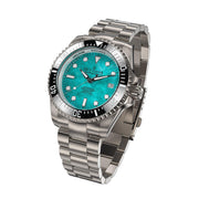 Oceaneva Deep Marine Explorer II 1250M Titanium Automatic Aquamarine MOP Limited Edition