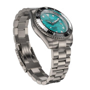 Oceaneva Deep Marine Explorer II 1250M Titanium Automatic Aquamarine MOP Limited Edition