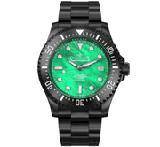 Oceaneva Deep Marine Explorer III 3000M Pro Diver Automatic Black Green Mother Of Pearl Limited Edition