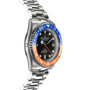 Oceaneva Deep Marine Explorer GMT Automatic 1250M Pro Diver Blue Orange