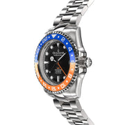 Oceaneva Deep Marine Explorer GMT Automatic 1250M Pro Diver Blue Orange