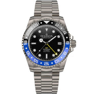 Oceaneva GMT Titanium Automatic Deep Marine Explorer 1250M Black