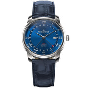 Oceaneva OceanTrek GMT 200m Automatic Blue - Watches.com - OTBL200M34NH