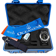 Oceaneva Titanium Deep Marine Explorer GMT Automatic 1250M Black - Watches.com - BK.BK.NHCR.WH.GMT.TT