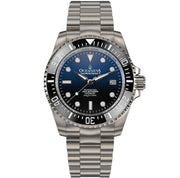 Oceaneva Titanium Deep Marine Explorer II Automatic 1250M Blue Black - Watches.com - BKIIHBLBTT