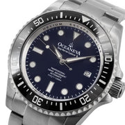 Oceaneva Titanium Deep Marine Explorer II Automatic 1250M Navy Limited Edition - Watches.com - BKII200NBLTT