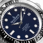 Oceaneva Titanium Deep Marine Explorer II Automatic 1250M Navy Limited Edition - Watches.com - BKII200NBLTT