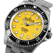 Oceaneva Titanium Deep Marine Explorer II Automatic 1250M Yellow Limited Edition - Watches.com - BKII200YLTT