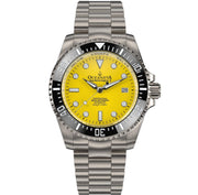 Oceaneva Titanium Deep Marine Explorer II Automatic 1250M Yellow Limited Edition - Watches.com - BKII200YLTT