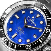 Oceaneva Titanium Deep Marine Explorer II Automatic Blue Limited Edition - Watches.com - BKII200BLMOPTT