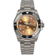 Oceaneva Titanium Deep Marine Explorer II Automatic Copper Limited Edition - Watches.com - BKII200SLSTT