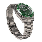 Oceaneva Titanium Deep Marine Explorer II Automatic Green Limited Edition - Watches.com - GRII200GRTT