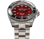 Oceaneva Titanium Deep Marine Explorer II Automatic Red Limited Edition - Watches.com - BKII200RDMOPTT