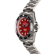 Oceaneva Titanium Deep Marine Explorer II Automatic Red Limited Edition - Watches.com - BKII200RDMOPTT