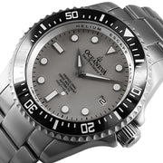 Oceaneva Titanium Deep Marine Explorer II Pro Diver Light Gray Limited Edition - Watches.com - BKII200SVTT