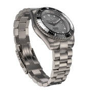 Oceaneva Titanium Deep Marine Explorer II Pro Diver Light Gray Limited Edition - Watches.com - BKII200SVTT