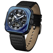 Olto - 8 Iron - X Skeleton Automatic Blue - Watches.com - G1 - S636 - L3