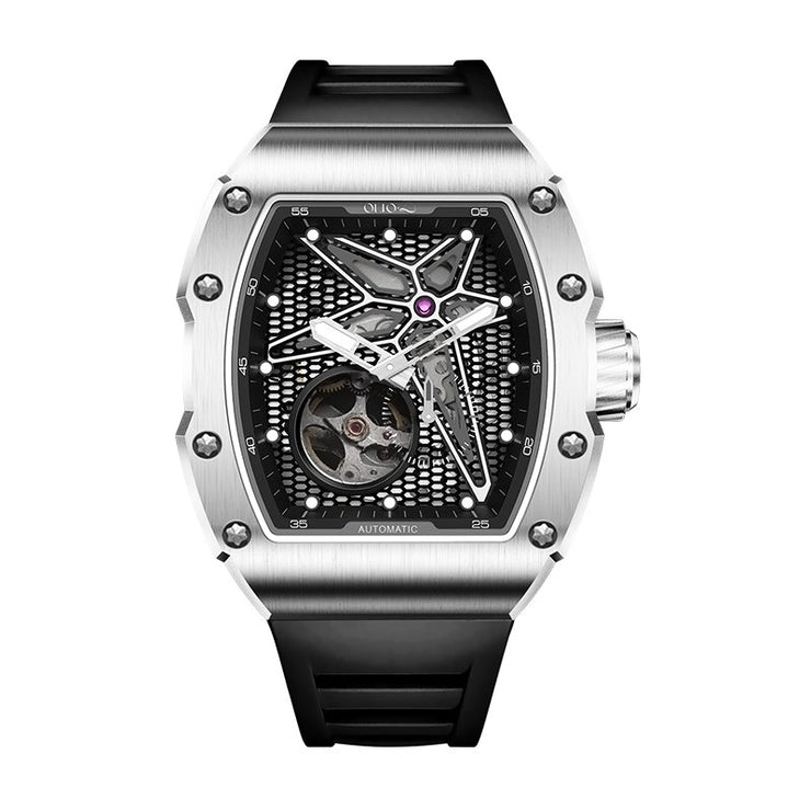 Olto - 8 Reef Skeleton Automatic Silver - Watches.com - V1 - 1300 - S03