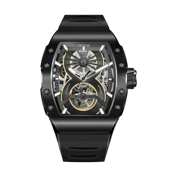 Olto - 8 Shot Skeleton Automatic Black - Watches.com - V3 - 3033 - S04