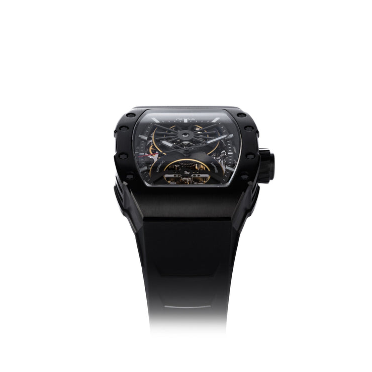 Olto - 8 Shot Skeleton Automatic Black - Watches.com - V3 - 3033 - S04