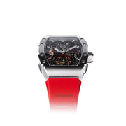 Olto - 8 Shot Skeleton Automatic Red - Watches.com - V3 - 1031 - S14