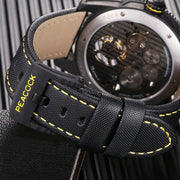 Peacock Pathfinder Carbon Fiber Tourbillon Yellow Black - Watches.com - P501 - 4 - Yellow