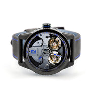 Peacock Pathfinder Double Tourbillon Black Blue - Watches.com - P531 - 4 - Blue