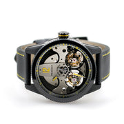 Peacock Pathfinder Double Tourbillon Black Yellow - Watches.com - P531 - 4 - Yellow