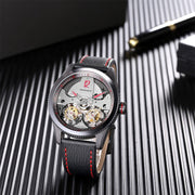 Peacock Pathfinder Double Tourbillon Gray Red - Watches.com - P531 - 4 - Red